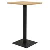 vidaXL Mesa bistr&ocirc; 78,5x78,5x107 cm cor carvalho