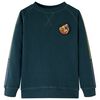Sweatshirt para crian&ccedil;a verde-musgo 128