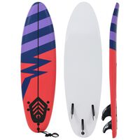 vidaXL Prancha de surf 170 cm riscas