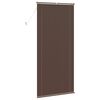 vidaXL Cortina Veneziana Marrom Escuro com Padr&atilde;o 213 x 70 cm PVC