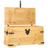 vidaXL Arca de arruma&ccedil;&atilde;o Corona Range em pinho mexicano 91x49,5x47 cm