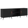vidaXL Gabinete para TV 150 x 30 x 50 cm Carvalho preto
