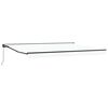 vidaXL Estrutura de Toldo Branco 450 &times; 300 cm