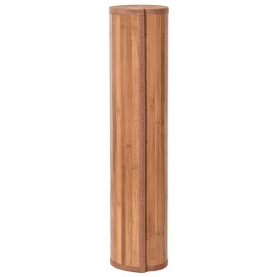 vidaXL Tapete retangular 80x200 cm bambu cor natural