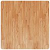 vidaXL Tampo mesa quadrado 80x80x4 cm carvalho tratado castanho-claro
