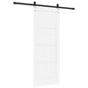 vidaXL Porta Deslizante ORKDAL Branco 78 x 202 cm