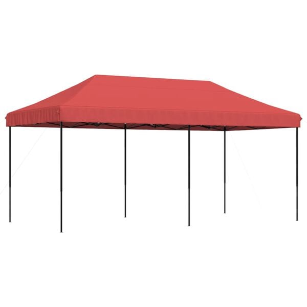 vidaXL Tenda para festas pop-up dobr&aacute;vel 580x292x315 cm bord&ocirc;