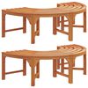 vidaXL Banco de &Aacute;rvore 2 pcs Natural 160 x 80 x 45cm
