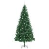 vidaXL &Aacute;rvore de Natal Artificial Verde 300 cm PVC, Metal e Pl&aacute;stico