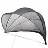 vidaXL C&uacute;pula de Piscina 500 x 500 x 236 cm Preto