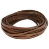 vidaXL Pulseira de Couro Castanho 200 x 0,5 cm Couro