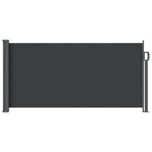 vidaXL Toldo Lateral Retr&aacute;til 300 x 100 cm Poli&eacute;ster Retangular Preto