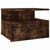 vidaXL Mesa cabeceira suspensa 40x31x27 cm cor carvalho fumado