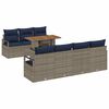vidaXL Conjunto de Sof&aacute; de Jardim 8 unid. 7-N&uacute;mero de lugares