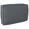 vidaXL Almofada Antracite 60 x 40 x 12 cm Tecido Oxford