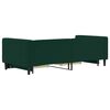 vidaXL Sofá-cama c/ gavetão e gavetas 90x200 cm veludo verde-escuro
