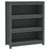 vidaXL Estante 80x35x97 cm madeira de pinho maci&ccedil;a cinza