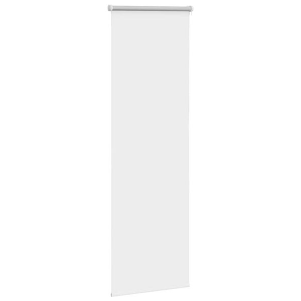 vidaXL Persiana de enrolar 50x130 cm largura tecido 45,7 cm poli&eacute;ster