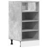 vidaXL Arm&aacute;rio inferior &ldquo;Riga&rdquo; 40x44,5x81,5cm cinzento cimento