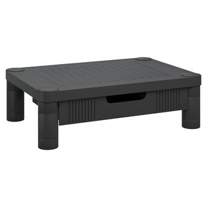 vidaXL Suporte para monitor 43x30,5x13 cm preto