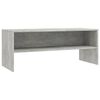 vidaXL M&oacute;vel p/ TV 100x40x40 cm derivados de madeira cinzento cimento
