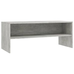 vidaXL M&oacute;vel p/ TV 100x40x40 cm derivados de madeira cinzento cimento