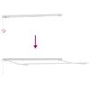 vidaXL Toldo Retrátil Cinzento-claro 500 × 300 cm Poliéster e Metal