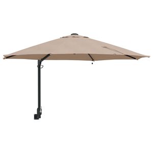 vidaXL Guarda-sol de Jardim 248 x 248 x 148 cm Poli&eacute;ster e A&ccedil;o