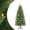 vidaXL &Aacute;rvore de Natal Artificial Verde 150 cm PE e PVC