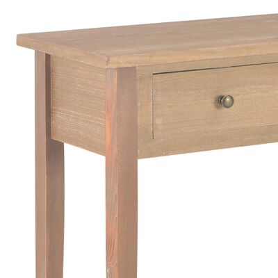 vidaXL Toucador/mesa consola castanho 79x30x74 cm madeira