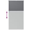 vidaXL Persianas venecianas Manual Cinza Escuro 220 x 120 cm Alum&iacute;nio