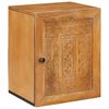 vidaXL Arm&aacute;rio de Banheiro com porta Marrom Claro 38 x 33 x 48 cm
