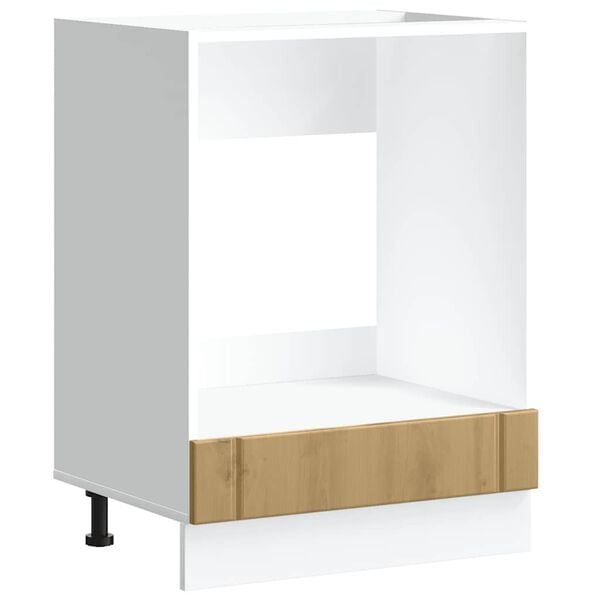 vidaXL Arm&aacute;rio Forno Lucca derivados de madeira carvalho artisiano