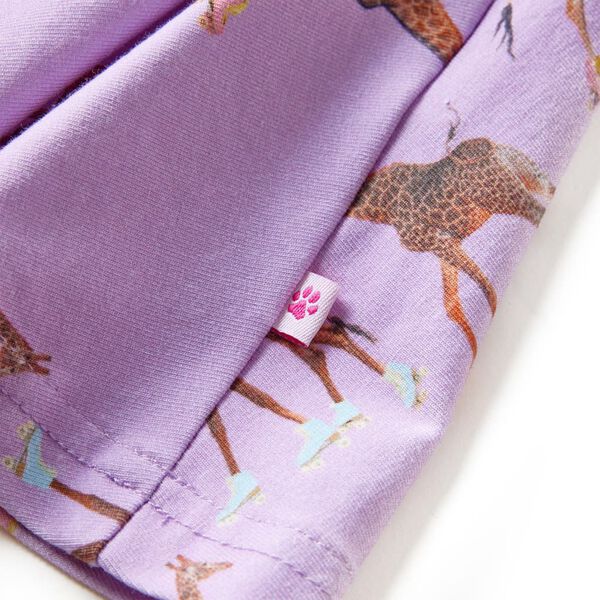 Saia para criança lilás 128