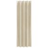 vidaXL Cortinas opacas 2 pcs Creme 140 x 245 cm Veludo