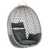vidaXL Cadeira de ovo suspensa sem suporte vime PE 92 x 57,5 x 110 cm