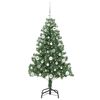 vidaXL &Aacute;rvore de Natal com 150 LEDs com suporte Verde 150 cm PVC