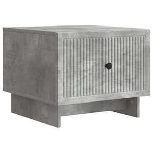 vidaXL Mesa de centro com gaveta Cinzento Cimento 49 x 50 x 40 cm