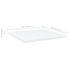 vidaXL Prateleiras para estante 8 pcs 40x40x1,5cm contraplacado branco
