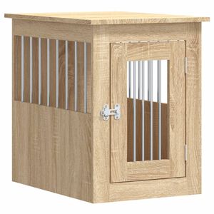 vidaXL M&oacute;vel casota para c&atilde;o derivados de madeira carvalho sonoma