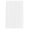 vidaXL Cortina de Renda Branco 300 x 300 cm Poli&eacute;ster