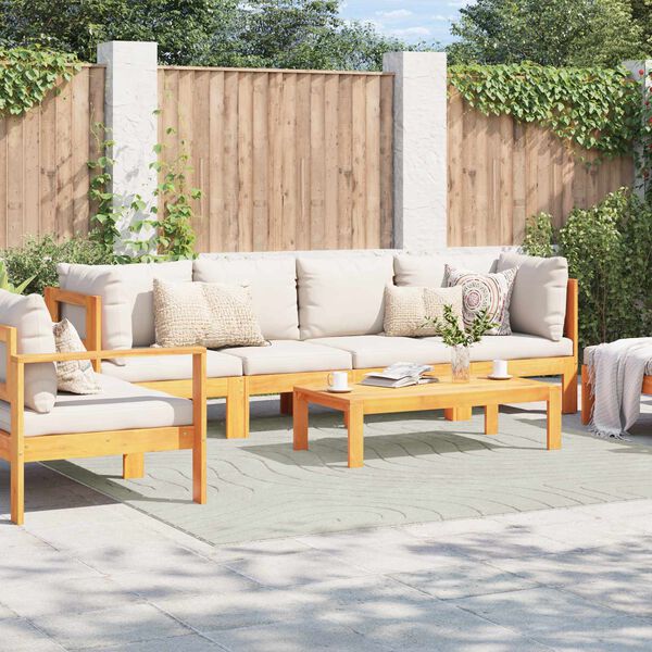 vidaXL Tapetes de &aacute;rea Quadrado PALMERAS Verde 240 x 240 cm Poli&eacute;ster