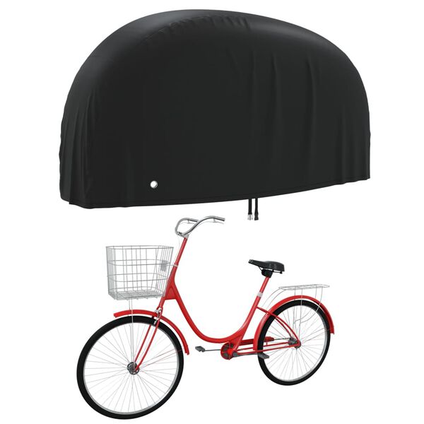 vidaXL Capas para bicicleta 2 pcs 200x85x110 cm tecido oxford 190T