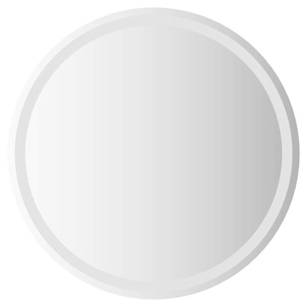 vidaXL Espelho de casa de banho com luzes LED redondo 70 cm