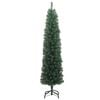 vidaXL &Aacute;rvore de Natal Artificial Verde 240 cm PVC e A&ccedil;o e Pl&aacute;stico