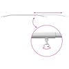 vidaXL Suporte de lona para reboques Manual 3 pcs Prateado 100-145 cm