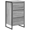 vidaXL Buffet Cinza Sonoma 42 x 36 x 75,5 cm Derivados de Madeira