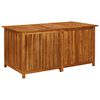 vidaXL Caixa de arruma&ccedil;&atilde;o p/ jardim 150x80x75 cm madeira ac&aacute;cia maci&ccedil;a