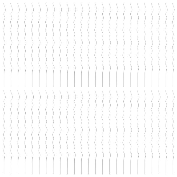 vidaXL Suportes para plantas em espiral 50 pcs 170 cm a&ccedil;o galvanizado