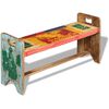 vidaXL Banco 100x30x50 cm madeira reciclada maci&ccedil;a